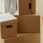 Moving Corrugated Box with Lid & Handles